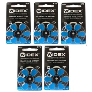 Widex hearing aid battery Size 675 (Pack of 5 Strip)