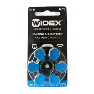 Widex hearing aid battery Size 675 (Pack of 1 Strip)
