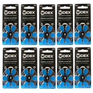 Widex hearing aid battery Size 675 (Pack of 10 Strip)