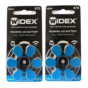 Widex hearing aid battery Size 675 (Pack of 2 Strip)