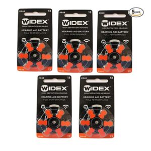 Widex hearing aid battery Size 13 (Pack of 5 Strip)